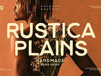 Rustica Plains - Handmade Sans Serif branding classic design elegant fashion font logo serif
