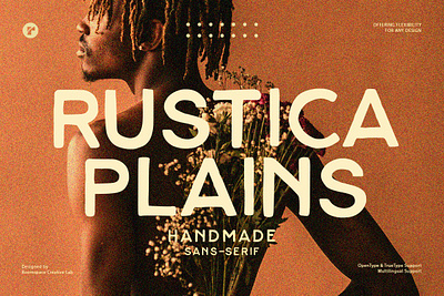 Rustica Plains - Handmade Sans Serif branding classic design elegant fashion font logo serif