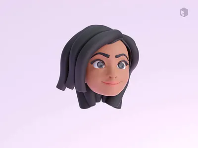 HEADZ 2 - Alternative to Apple memoji 3d 3d animation 3d emoji 3d head 3d memoji animation apple blender branding emoji female graphic design illustration illustrations memoji motion graphics woman