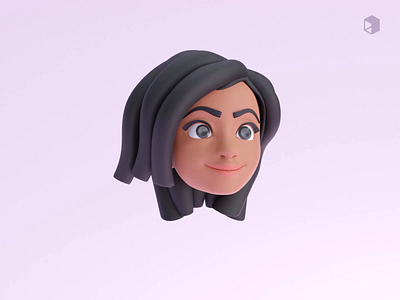 HEADZ 2 - Alternative to Apple memoji 3d 3d animation 3d emoji 3d head 3d memoji animation apple blender branding emoji female graphic design illustration illustrations memoji motion graphics woman