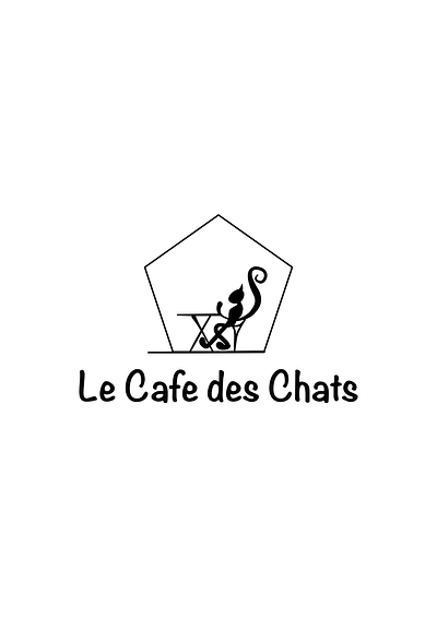 Cat Cafe, Brand “Le Cafe des Chats” branding graphic design logo menu design restaurant brand university students