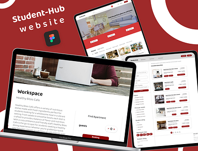 Student-Hub Website branding graphic design ui