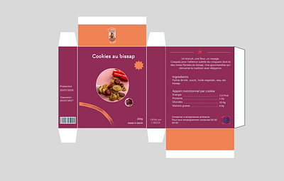 Cookies packaging cut and die branding graphic design packaging product design ui