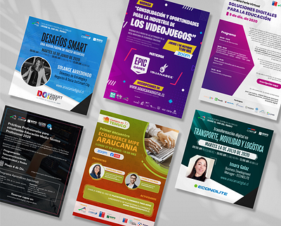 Diseño de Redes Sociales + Poster | Araucanía Digital graphic design poster social media social media design