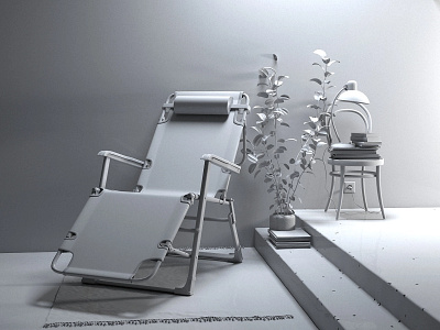 3D Modeling and Rendering Portfolio 3d furniture indoor model