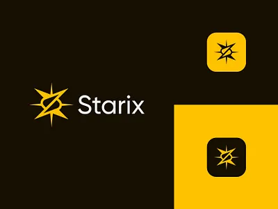 Starix – Letter S and Star Icon Logo for Crypto & Web3 Brand app icon blockchain tech logo branding crypto logo dapp icon defi logo letter s logo lettermark logo logo logo design logo designer logo trends s logo saas logo shine logo star logo startup identity tech startup web3 logo