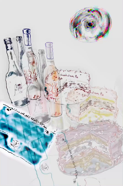 “S so so life, closet #4 digital art freestyle