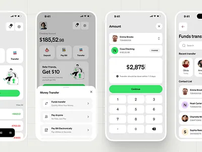 Banking Mobile App app app design banking banking mobile app finance finance app finance banking finance design finance mobile finance mobile app finance mobile app design fintech ios app mobile app ui