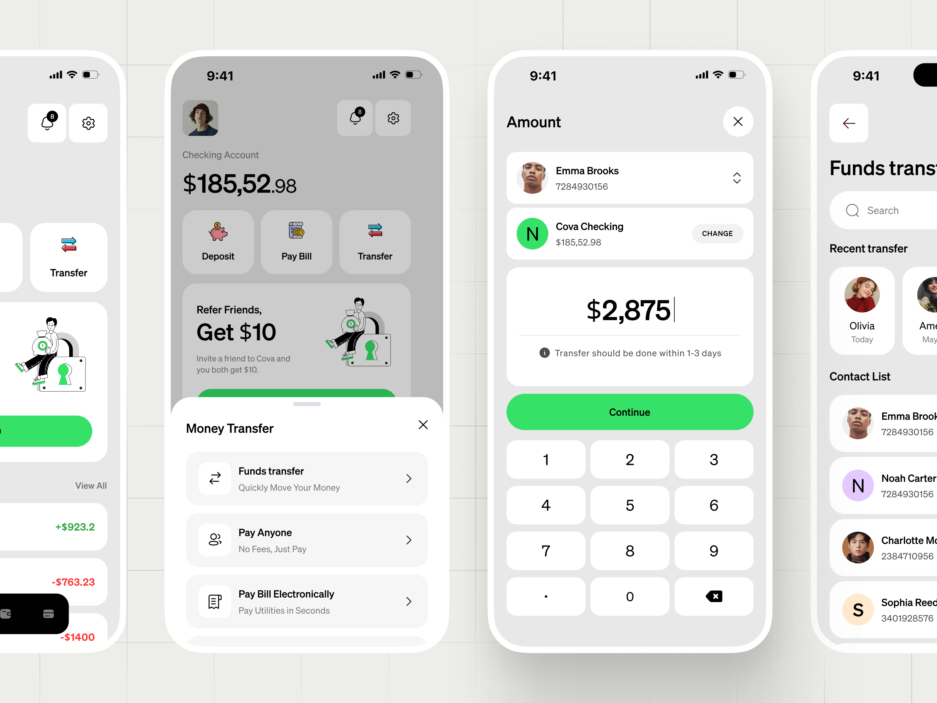 Example of Finance Banking Mobile App