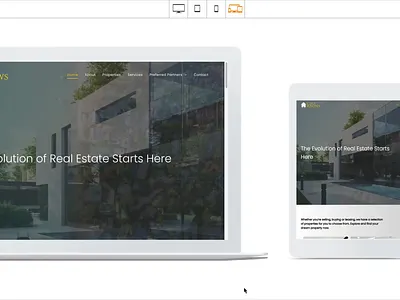 Real Estate Agent Website & Web Design branding landing page property advisor property agent property consultant real estate real estate agent real estate broker web design web redesign website