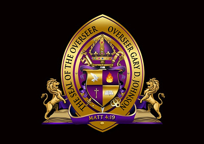 I will create a stunning church seal, apostle or bishop seal log 3d animation graphic design
