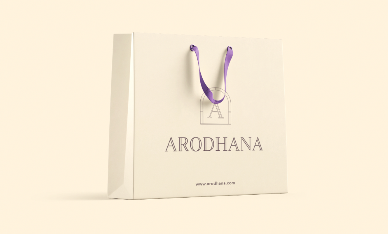 ARODHANA Logo and Packagin Design brand identity branding graphic design logo logo design packaging design