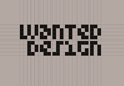 LOGO - WANTED DESIGN branding design graphic design icon identity illustration logo marks symbol ui wanted wd