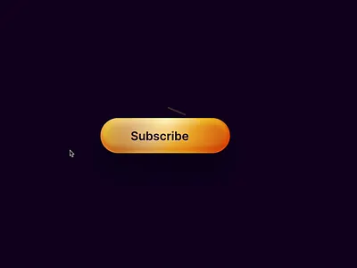 Interactive Gold CTA after effects animation art button click cta framer gold hover lottie motion motion design premium rive silver space subscribe ui web design webflow