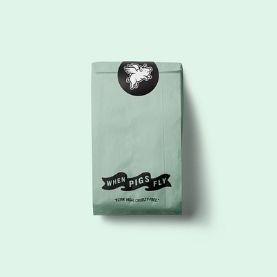 When Pigs Fly Packaging Design brand brand design branding design graphic design illustration logo logo design packaging packaging design print retro vector vintage