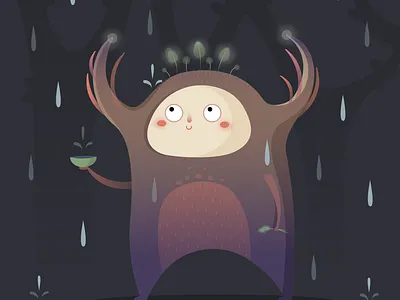 Reign Monster illustration vector