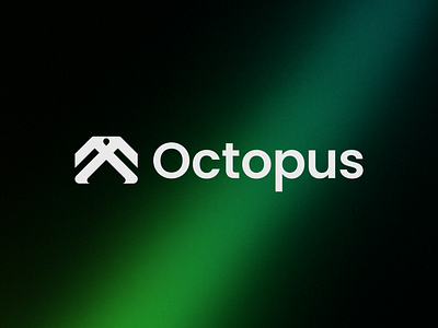 Octopus Logo b2b brand branding design elegant graphic design logo logo design logo designer logodesign logodesigner logotype modern negative space negativespace octopus tech
