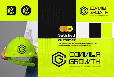 CG Hexagon logo branding design flat graphic design icon illustration logo minimal ui vector