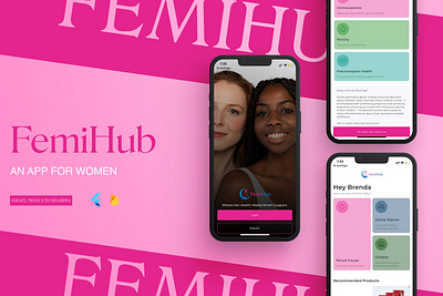 💗 FemiHub – Where Her Health Meets Smart Support flutter flutter developer mobile app
