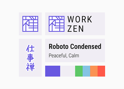 Work Zen – Branding for a Calm & Focused HR Web App ui kit
