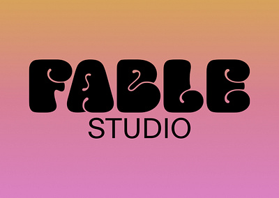 fable personal project branding design graphic design illustration logo ty typography vector