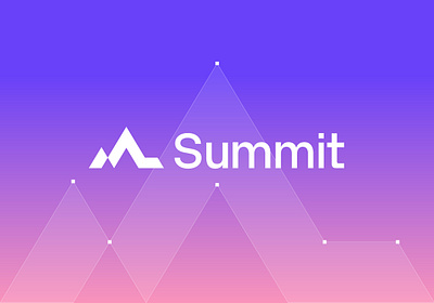 Summit Modern Logo Design brand identity branding logo logo design logo mark logotype modern logo symbol