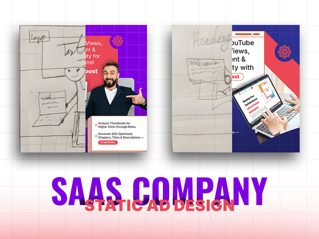SaaS Company Static Banner Meta Image Ads Creative Design banner ads business ads facebook ad creative google ad banner linkedin ads meta ads creative meta ads design saas ads social media design static banner ad design web banner ad