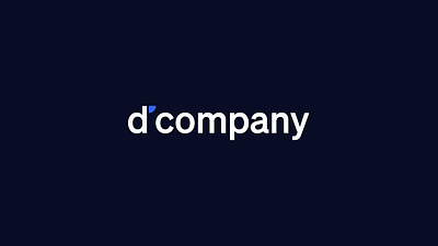 Logo Animation for D'company 2d animation 2d logo animation adobe after effects motion design motion graphics motion logo