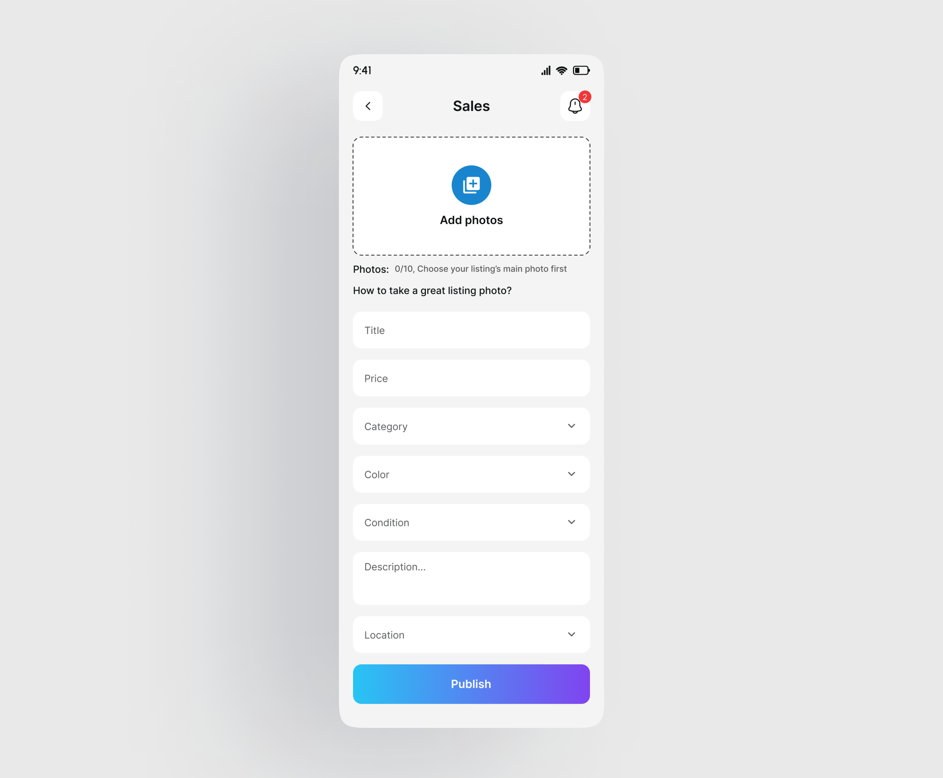 Image Upload Screens UI/UX by Sudarsan Roy for Kites Design on Dribbble