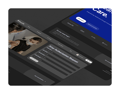 V-Health | Healthcare that Reduces Friction with Automation branding graphic design ui