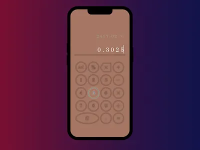 #DailyUI 004 Calculation 004 calculation dailyui dailyuichallenge004 design graphicgesign ui