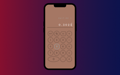 #DailyUI 004 Calculation 004 calculation dailyui dailyuichallenge004 design graphicgesign ui