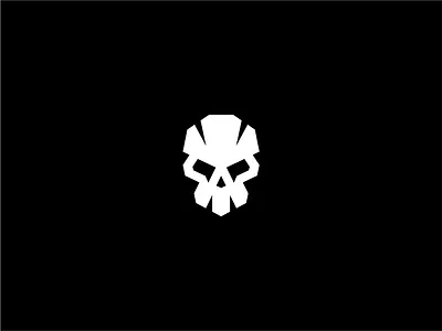 Skullwear branding brandits clothing dark fashion geometric logo minimal monogram print skull street t shirt type typography wear