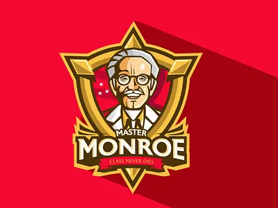 Gaming Logo Design – The Master Monroe Project logo logo art