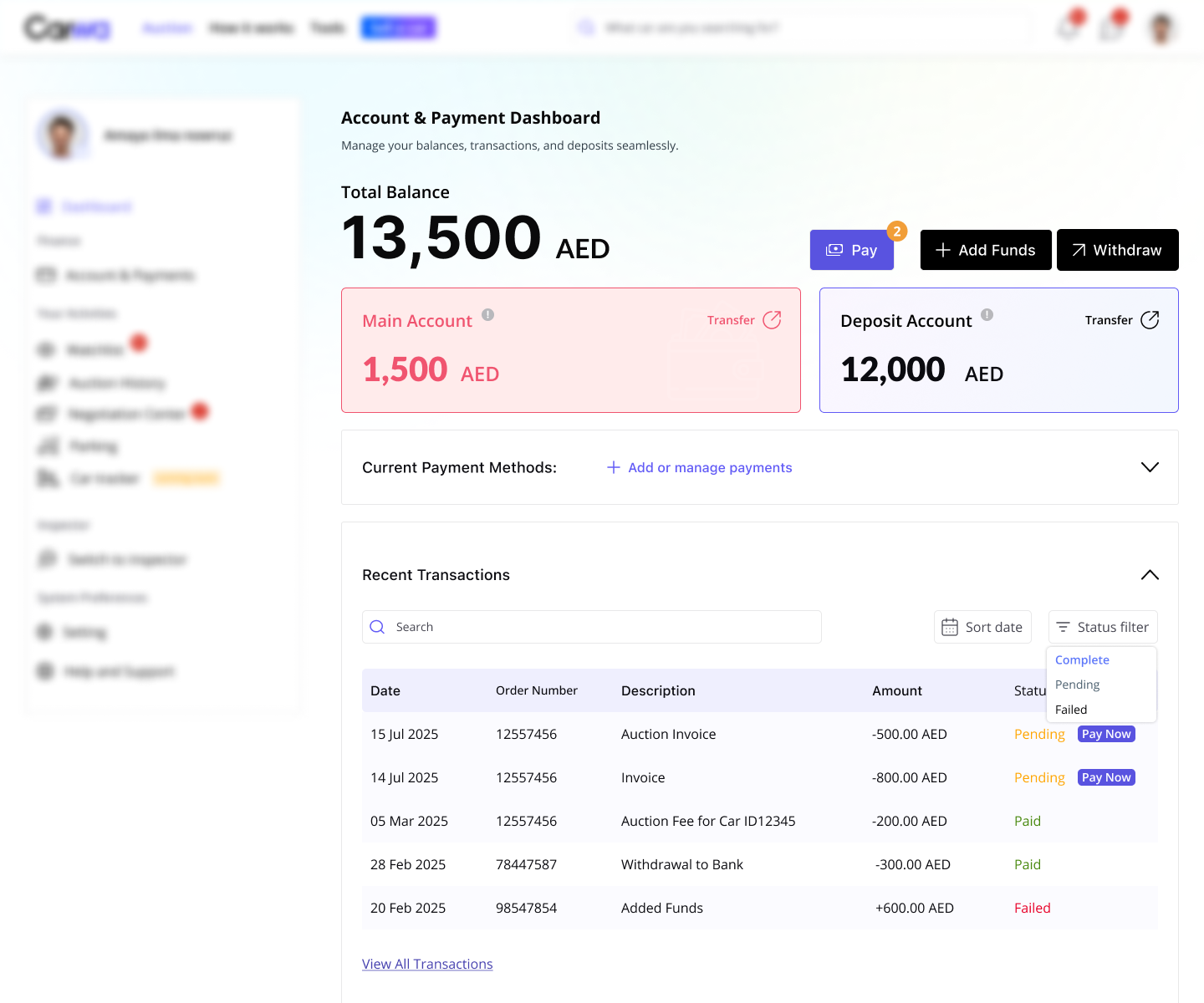 Example of Saas Dashboard Design (Ai,Crm,Erp,B2b)