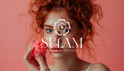 Selam Skin Care Logo and Brand Identity Design. beauty brand design brand guides brand identity branding feminine logo graphic design logo logo design luxury logo packaging salon skin skincare spa ui visual identity