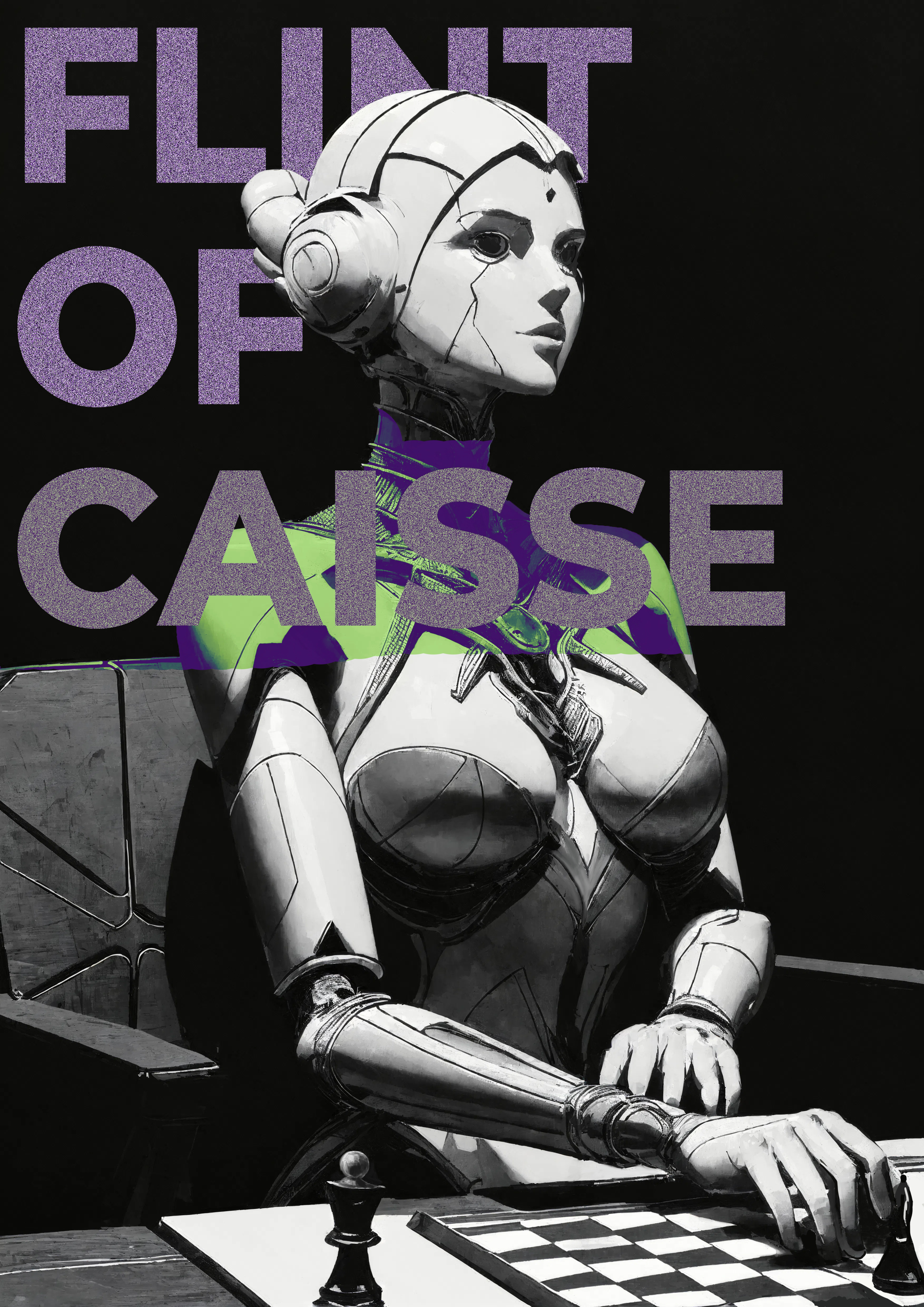 chess poster abstract art branding chess chess computer graphic design illustration poster