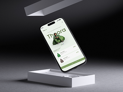 Theora- Fashion Website Mobile Responsive branding clean clothing design ecommerce fahsion fashion mobile app fashion website minimal mobile app mobile ui modern product shop ui uiux