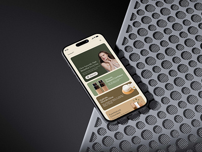 Lumine- Beauty Skincare Mobile App Responsive app ui beauties beauty beauty app branding clean design ecommerce app hero section mobile app mobile ui modern responsive design sell skincare app ui uiux website