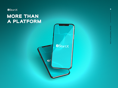StartX app design fintech social media tech branding uxui website