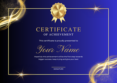 Certificate certificate