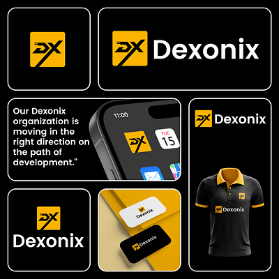 Dexonix Logo Design, DX Logo, Brand Logo, Tech Logo, Startup, Ai ai logo brand identity brand logo branding dexonix dexonix logo dexonix logo design and branding dx logo logo logo design logo designer tech logo