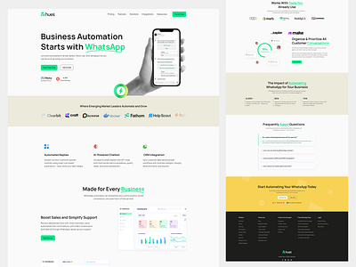 Hues- AI Agent Platform Landing Page aidrivensolutions aimarketing conversionoptimized saaslandingpage techlandingpage