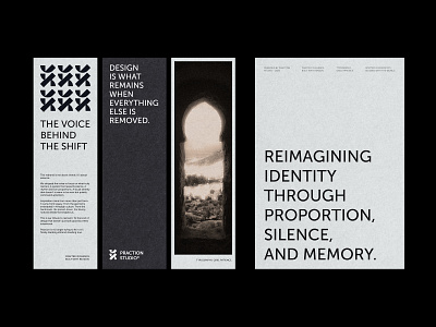 Praction Studio® - Brand Identity amazigh brand brand design branding design agency design studio design studion branding graphic design logo moroccan designer morocco tifinagh tifinagh emblem typography