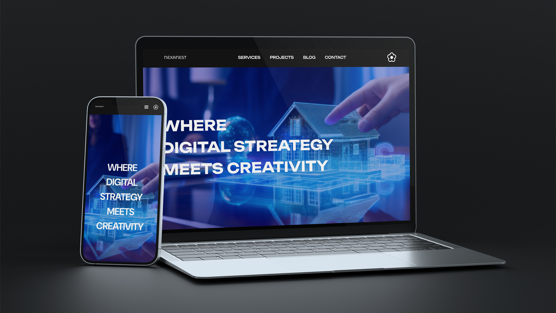 Micro Agency Platform for Business agency agency website app business portfolio business website figma landing page micro agency micro niche real estate real estate agency responsive website ui uiux uiux design ux web web design