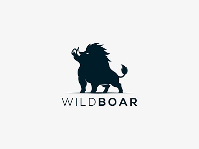 Boar Logo boar boar logo brand branding buy logo graphic design hog hog logo icon illustration logo logo design logo for sale pig pig logo wild wild boar