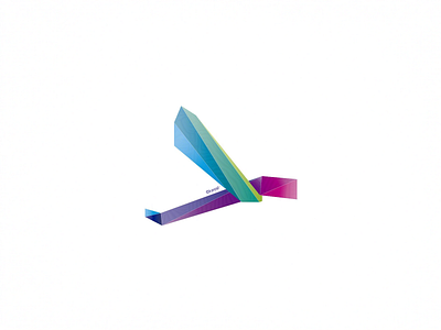 abstract geometric shapes abstract architecture art colorful energy logo movement shape