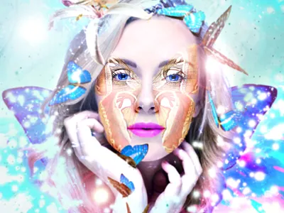 (Photoshop) Artistic art artistic graphic design photoshop