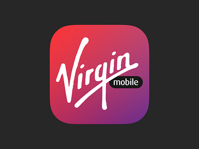 Virgin Mobile App Icon android app app store bitmap brand call data fixed graphic design icon ios iphone mobile play store resolution telecom telecommunication ui upscale virgin