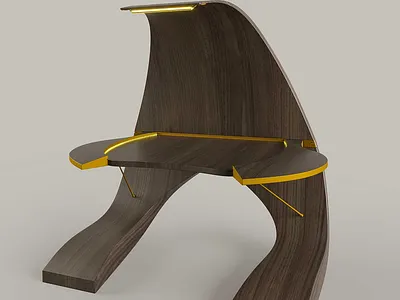 Computer desk of my design computer desk industrial design